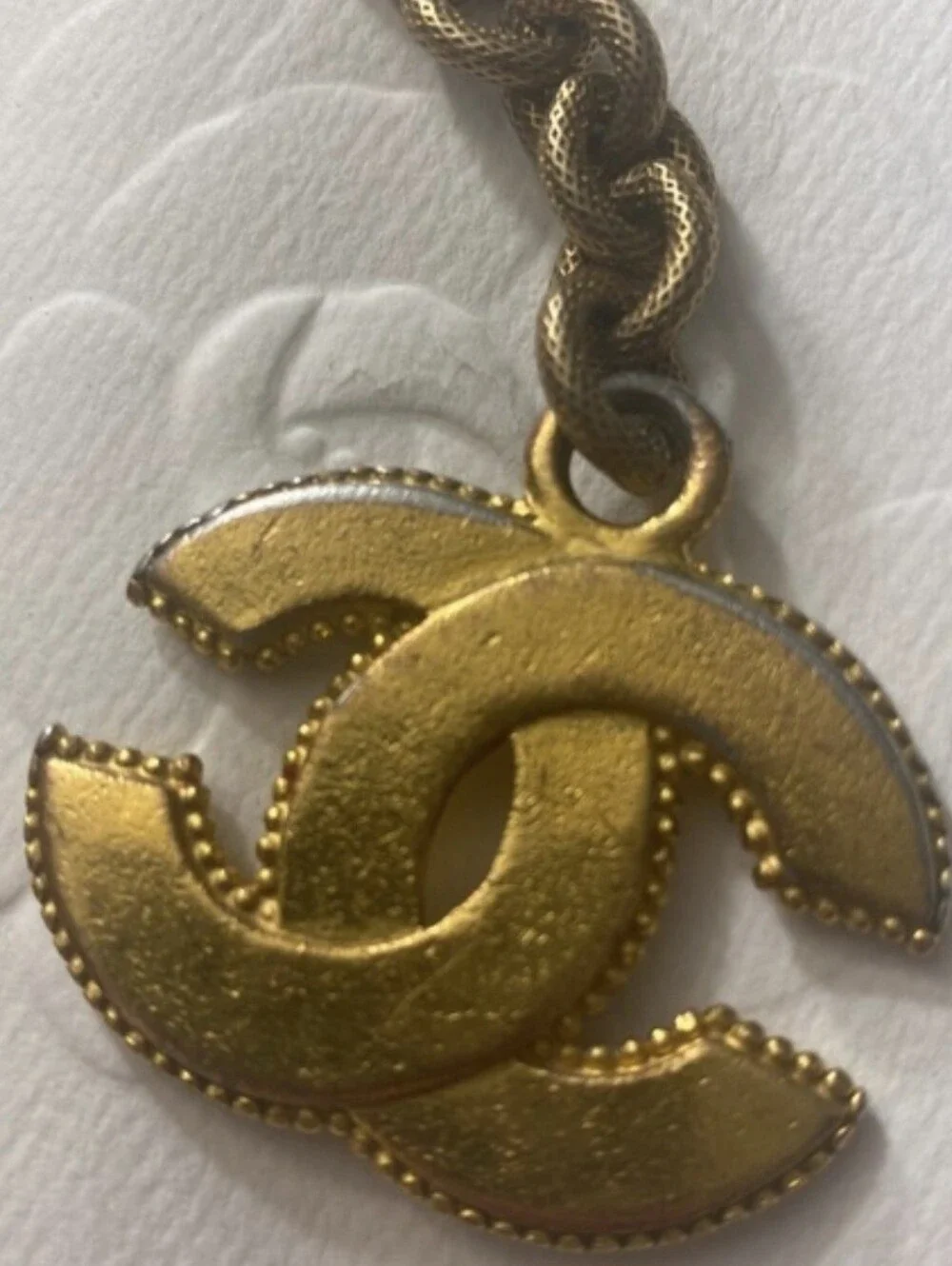 Vintage Chanel Key Ring